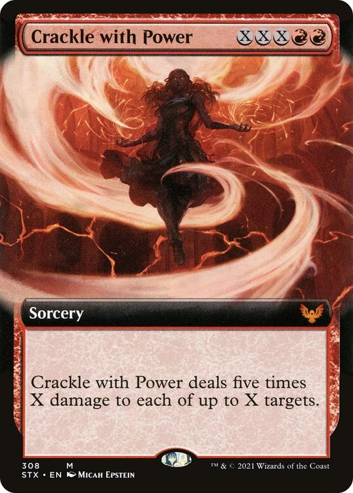 Crackle with Power in the group Magic the Gathering / Types / Colors / Red at Proxyprinters.com (76804)