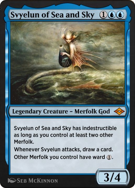 Svyelun of Sea and Sky in the group Magic the Gathering / Types / Colors / Blue at Proxyprinters.com (76830)