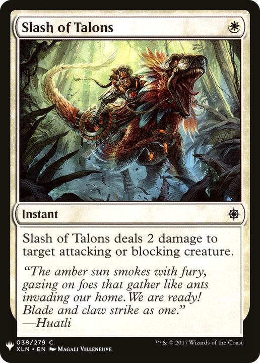 Slash of Talons in the group Magic the Gathering / Types / Colors / White at Proxyprinters.com (76846)