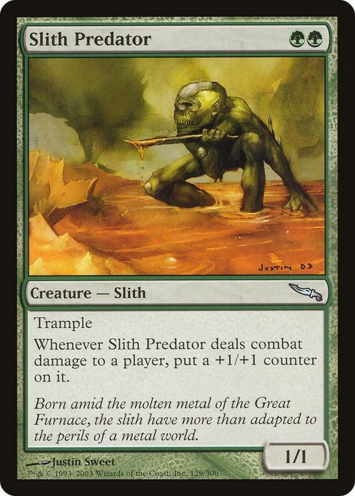 Slith Predator in the group Magic the Gathering / Types / Colors / Green at Proxyprinters.com (7686)