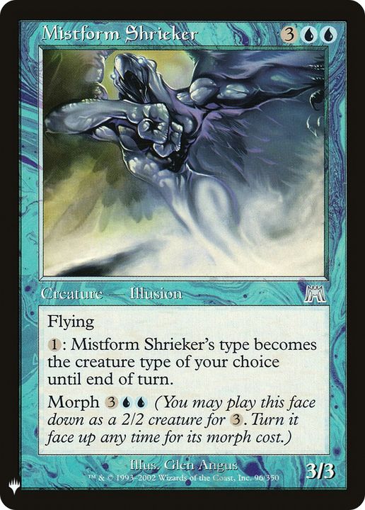 Mistform Shrieker in the group Magic the Gathering / Types / Colors / Blue at Proxyprinters.com (76865)