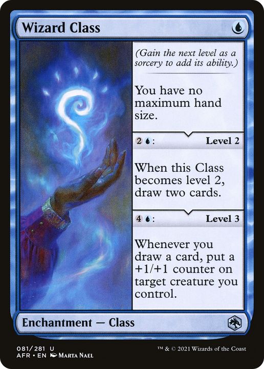 Wizard Class in the group Magic the Gathering / Types / Colors / Blue at Proxyprinters.com (76872)