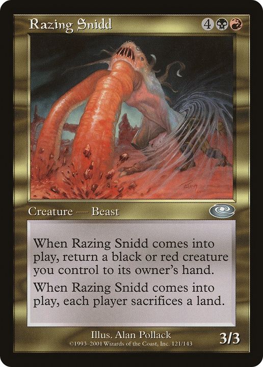 Razing Snidd in the group Magic the Gathering / Sets / Planeshift at Proxyprinters.com (76898)