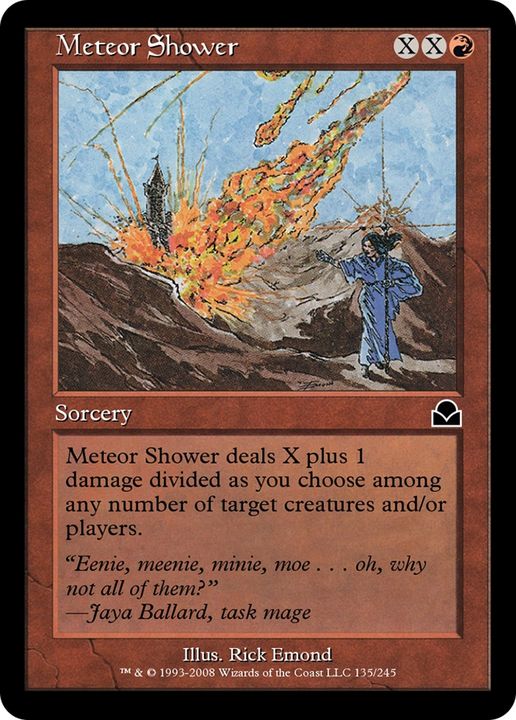 Meteor Shower in the group Magic the Gathering / Types / Colors / Red at Proxyprinters.com (76899)