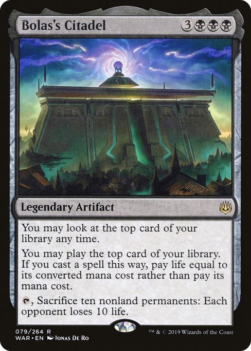 Bolas's Citadel in the group Magic the Gathering / Types / Artifacts / Legendary Artifact at Proxyprinters.com (76910)