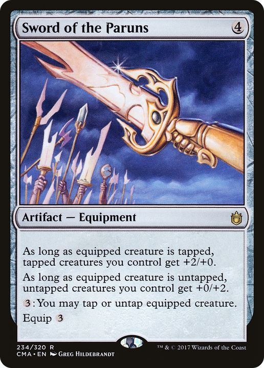 Sword of the Paruns in the group Magic the Gathering / Sets / Commander Anthology at Proxyprinters.com (76929)