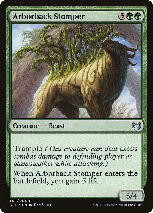 Arborback Stomper in the group Magic the Gathering / Sets / Kaladesh at Proxyprinters.com (76947)