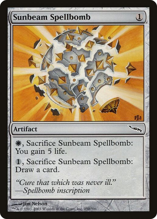 Sunbeam Spellbomb in the group Magic the Gathering / Types / Artifacts / Artifact at Proxyprinters.com (76976)