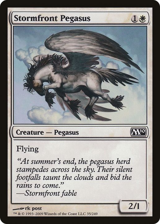 Stormfront Pegasus in the group Magic the Gathering / Types / Colors / White at Proxyprinters.com (76978)