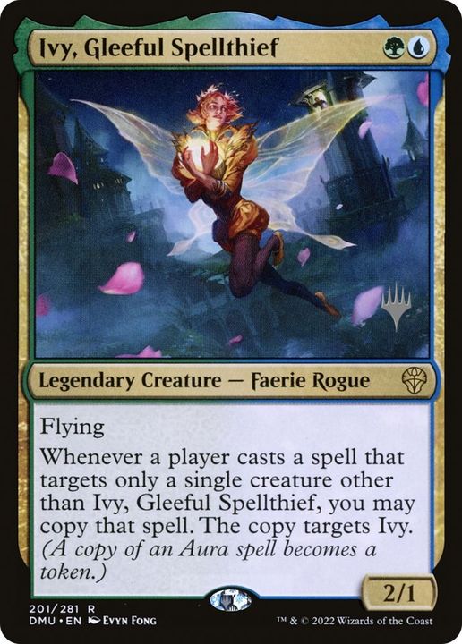 Ivy, Gleeful Spellthief in the group Magic the Gathering / Types / Colors / Multicolors / G, U at Proxyprinters.com (7698)