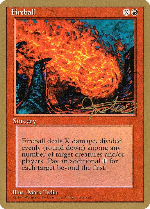 Fireball in the group Magic the Gathering / Types / Colors / Red at Proxyprinters.com (76980)