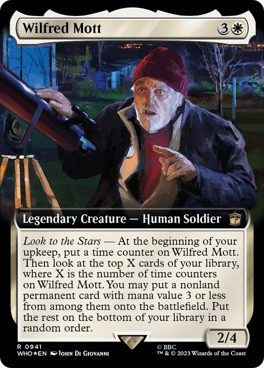 Wilfred Mott in the group Magic the Gathering / Sets / Doctor Who at Proxyprinters.com (76987)