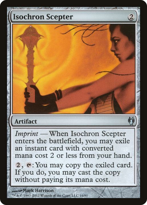 Isochron Scepter in the group Magic the Gathering / Sets / Duel Decks: Izzet vs. Golgari at Proxyprinters.com (77009)