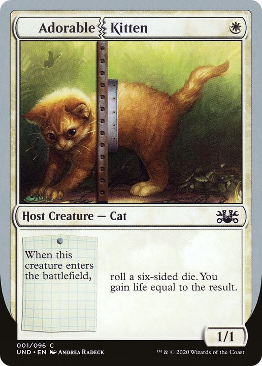 Adorable Kitten in the group Magic the Gathering / Sets / Unsanctioned Tokens at Proxyprinters.com (77013)