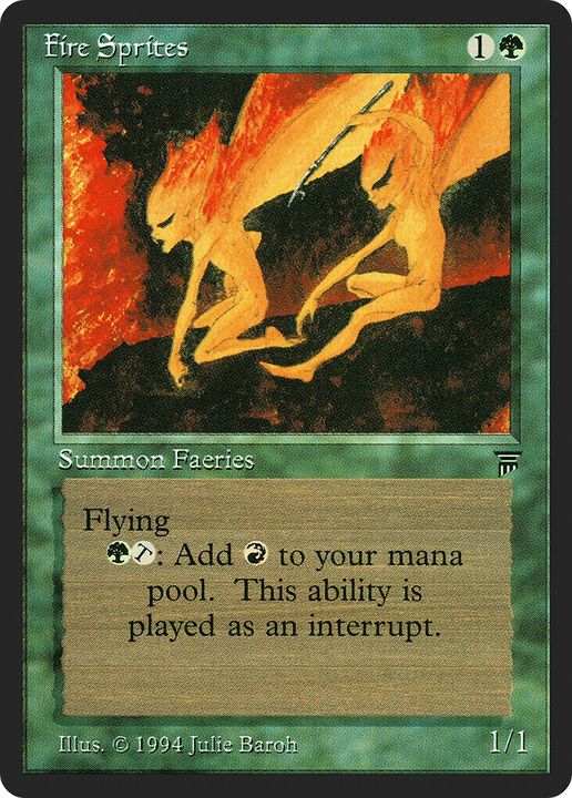 Fire Sprites in the group Magic the Gathering / Types / Colors / Green at Proxyprinters.com (77032)