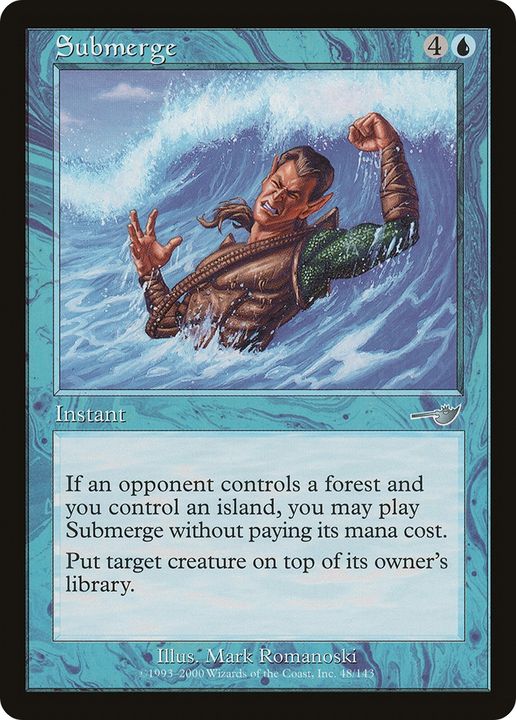 Submerge in the group Magic the Gathering / Types / Colors / Blue at Proxyprinters.com (77040)