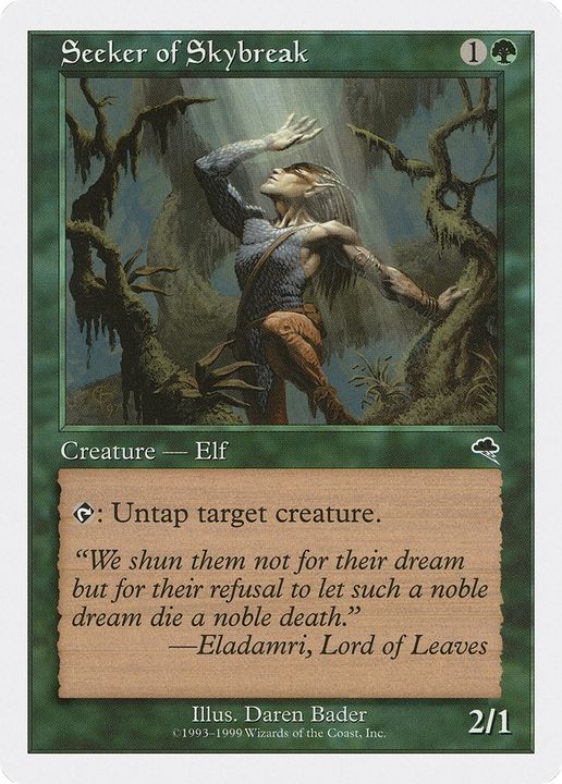 Seeker of Skybreak in the group Magic the Gathering / Types / Colors / Green at Proxyprinters.com (77051)