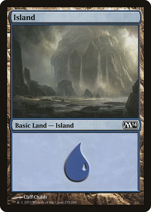 Island in the group Magic the Gathering / Sets / Magic 2015 at Proxyprinters.com (77066)