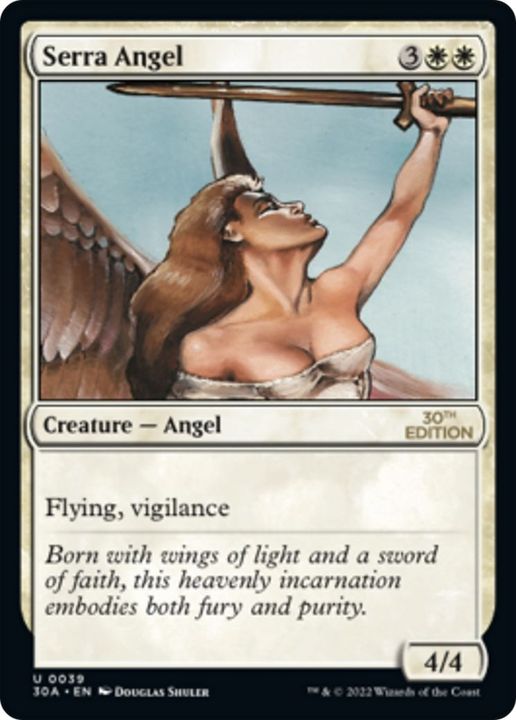 Serra Angel in the group Magic the Gathering / Types / Colors / White at Proxyprinters.com (7707)