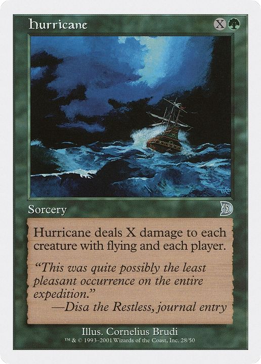 Hurricane in the group Magic the Gathering / Types / Colors / Green at Proxyprinters.com (77077)