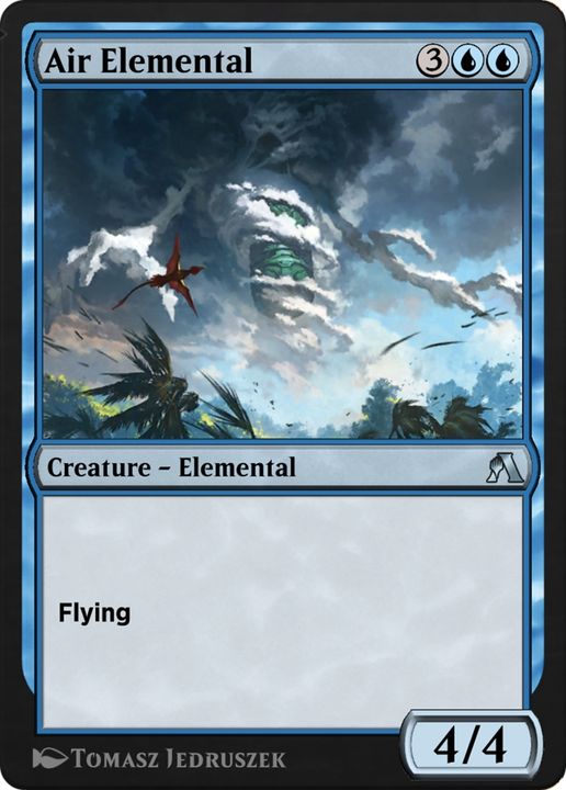 Air Elemental in the group Magic the Gathering / Types / Colors / Blue at Proxyprinters.com (77081)