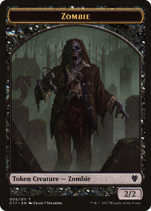 Zombie in the group Magic the Gathering / Types / Colors / Black at Proxyprinters.com (77146)