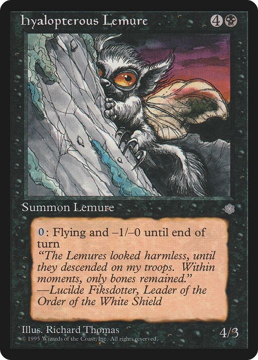 Hyalopterous Lemure in the group Magic the Gathering / Types / Colors / Black at Proxyprinters.com (77161)