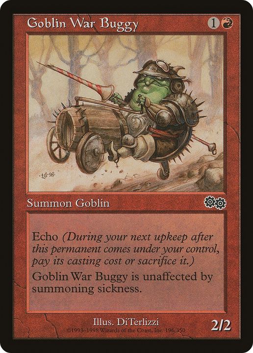 Goblin War Buggy in the group Magic the Gathering / Types / Colors / Red at Proxyprinters.com (77175)