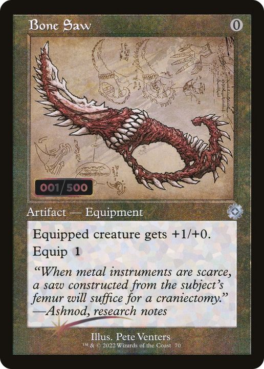 Bone Saw in the group Magic the Gathering / Types / Artifacts / Artifact at Proxyprinters.com (77181)