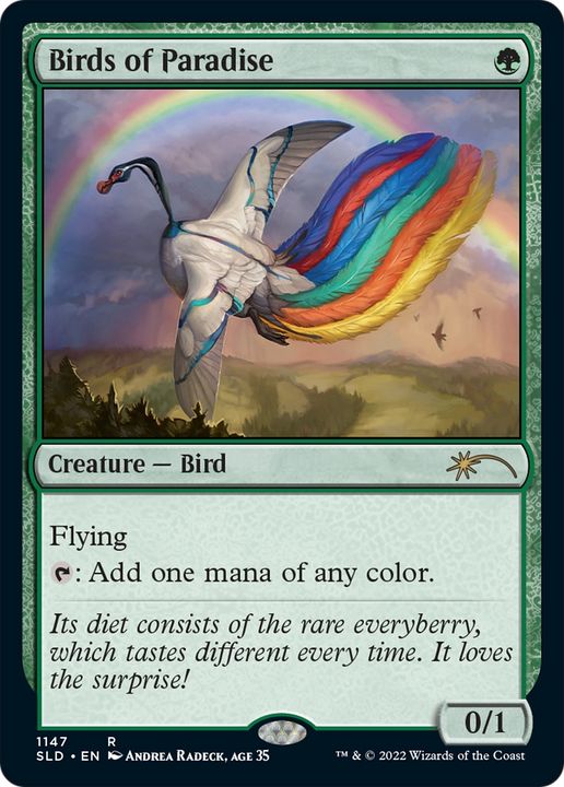 Birds of Paradise in the group Magic the Gathering / Types / Colors / Green at Proxyprinters.com (77194)