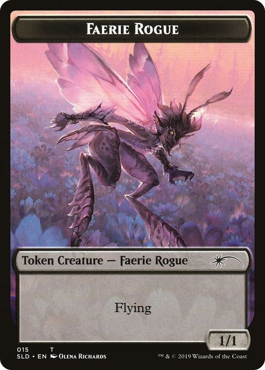 Faerie Rogue in the group Magic the Gathering / Types / Colors / Black at Proxyprinters.com (77229)