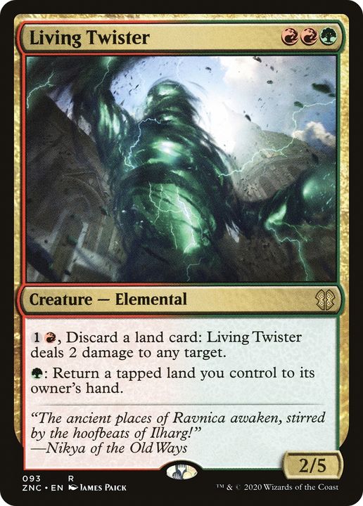 Living Twister in the group Magic the Gathering / Types / Colors / Multicolors / G, R at Proxyprinters.com (77230)