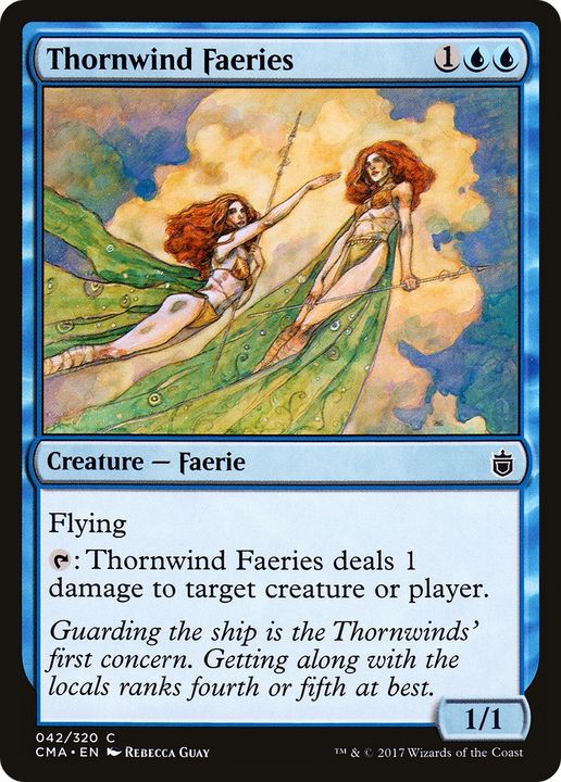 Thornwind Faeries in the group Magic the Gathering / Types / Colors / Blue at Proxyprinters.com (77232)