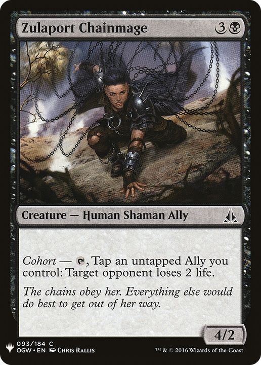 Zulaport Chainmage in the group Magic the Gathering / Types / Colors / Black at Proxyprinters.com (77236)