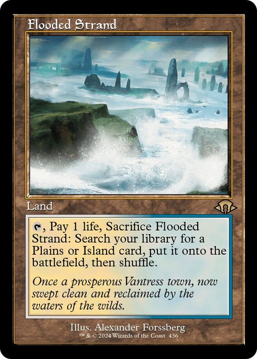 Flooded Strand in the group Magic the Gathering / Types / Colors / Colorless at Proxyprinters.com (77247)