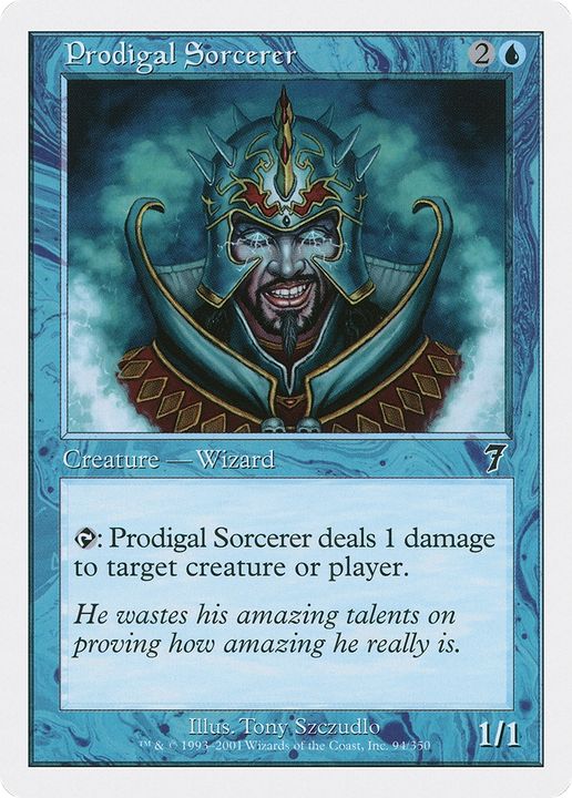 Prodigal Sorcerer in the group Magic the Gathering / Types / Creatures / Wizard at Proxyprinters.com (77254)