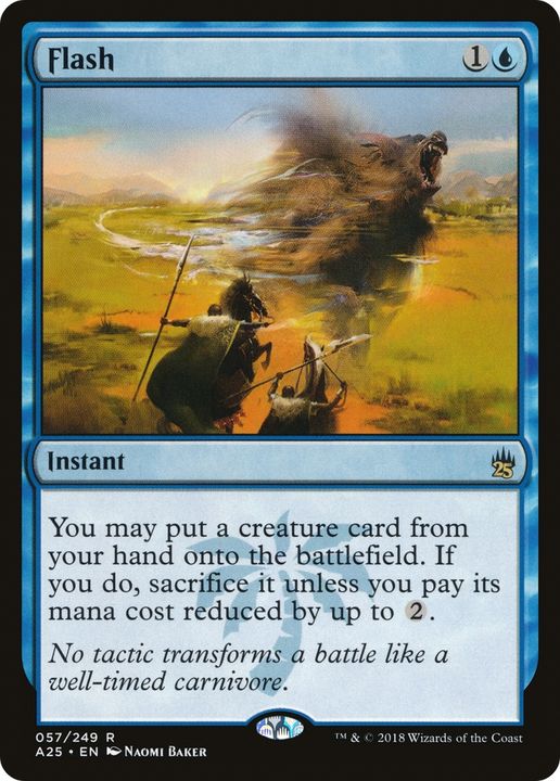 Flash in the group Magic the Gathering / Types / Colors / Blue at Proxyprinters.com (77268)