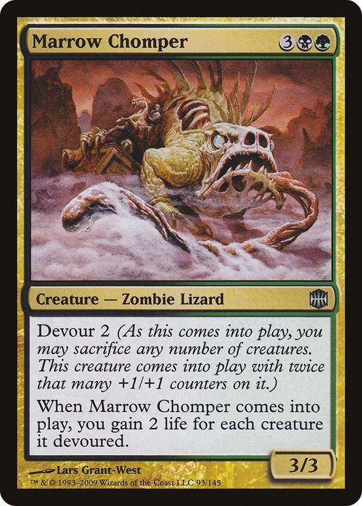 Marrow Chomper in the group Magic the Gathering / Types / Colors / Multicolors / B, G at Proxyprinters.com (77281)