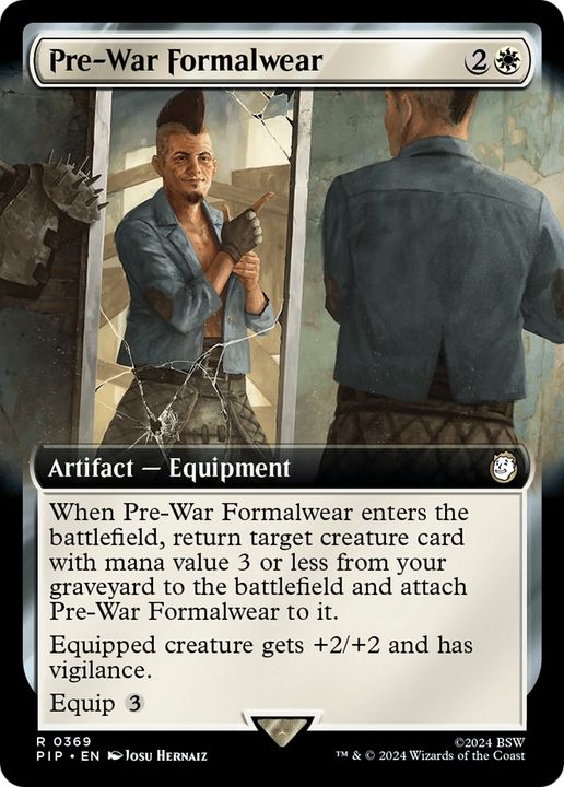 Pre-War Formalwear in the group Magic the Gathering / Types / Artifacts / Artifact at Proxyprinters.com (77287)