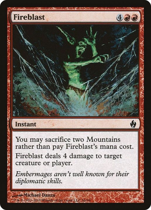 Fireblast in the group Magic the Gathering / Types / Colors / Red at Proxyprinters.com (7730)