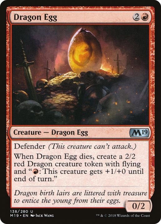 Dragon Egg in the group Magic the Gathering / Types / Colors / Red at Proxyprinters.com (77308)