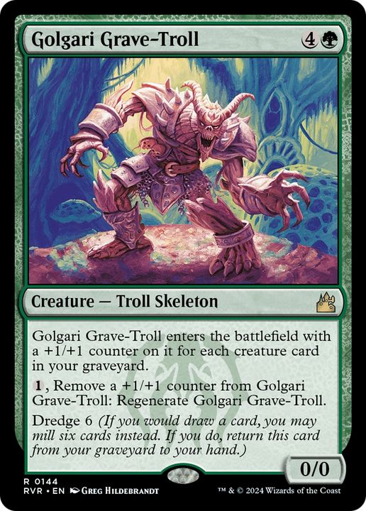 Golgari Grave-Troll in the group Magic the Gathering / Types / Colors / Green at Proxyprinters.com (77309)