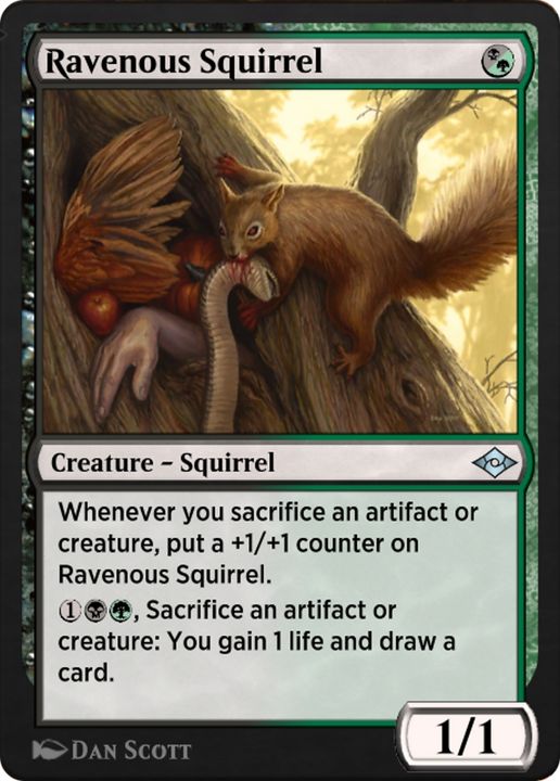 Ravenous Squirrel in the group Singles at Proxyprinters.com (77316)