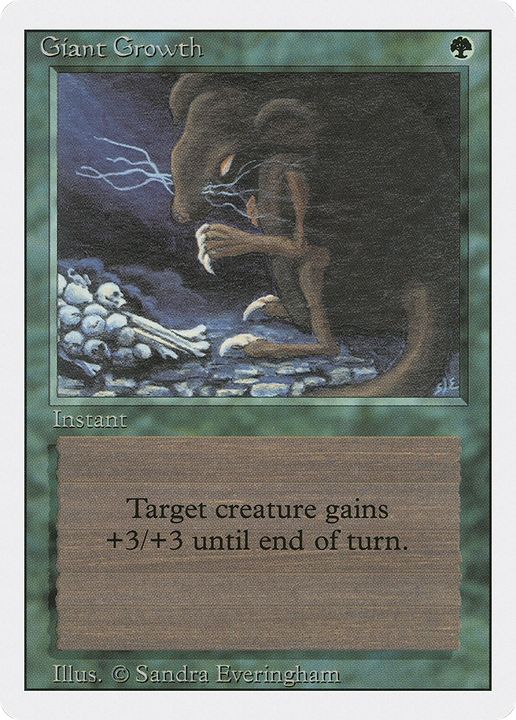 Giant Growth in the group Magic the Gathering / Types / Colors / Green at Proxyprinters.com (77324)