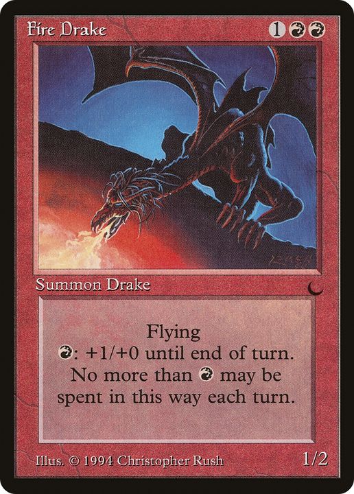 Fire Drake in the group Magic the Gathering / Sets / The Dark at Proxyprinters.com (77325)