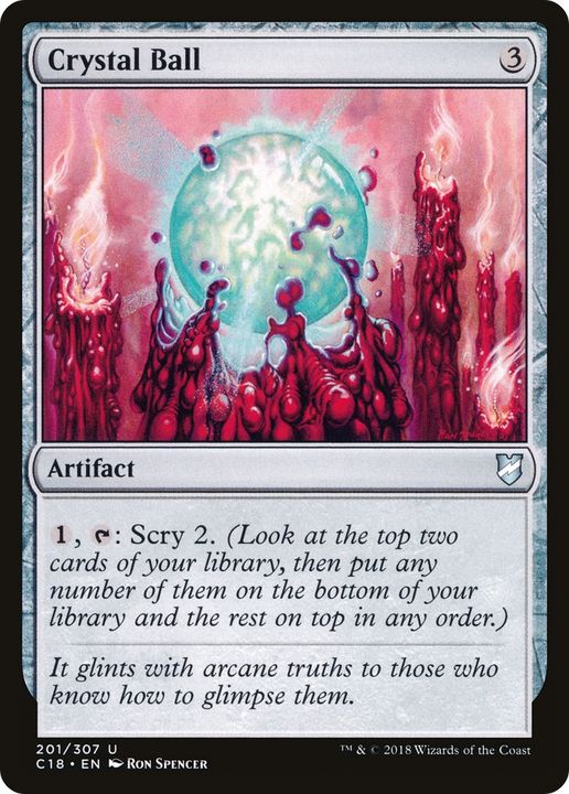 Crystal Ball in the group Magic the Gathering / Sets / Commander 2018 at Proxyprinters.com (77328)