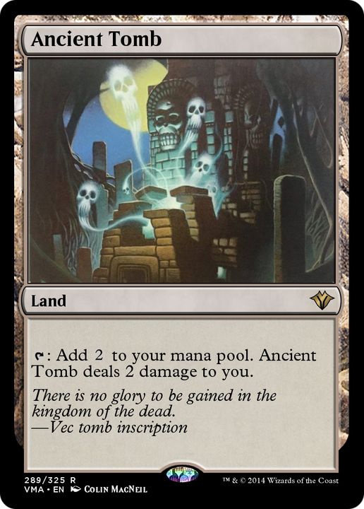 Ancient Tomb in the group Magic the Gathering / Types / Colors / Colorless at Proxyprinters.com (77339)