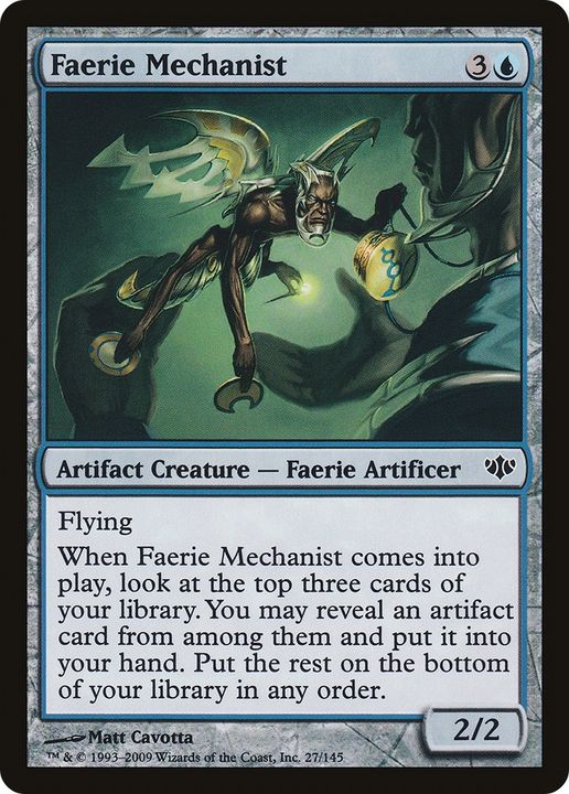 Faerie Mechanist in the group Magic the Gathering / Sets / Conflux at Proxyprinters.com (77345)