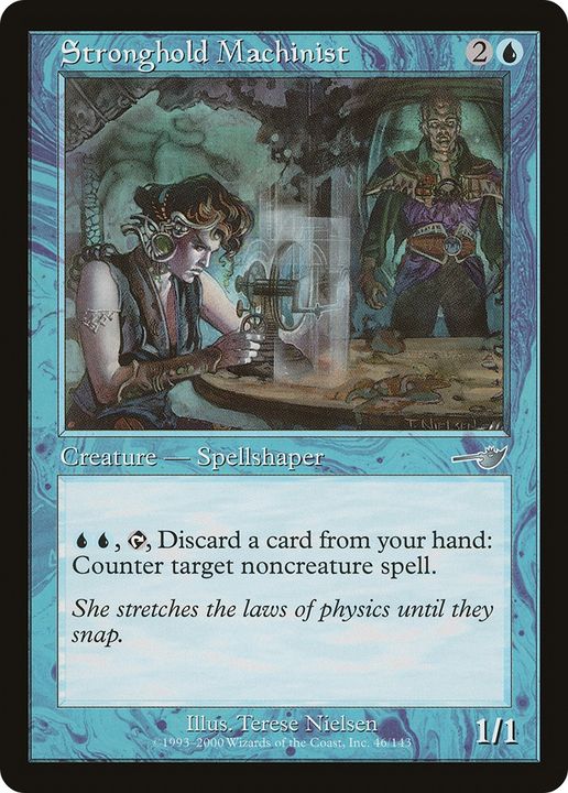 Stronghold Machinist in the group Magic the Gathering / Types / Colors / Blue at Proxyprinters.com (77357)