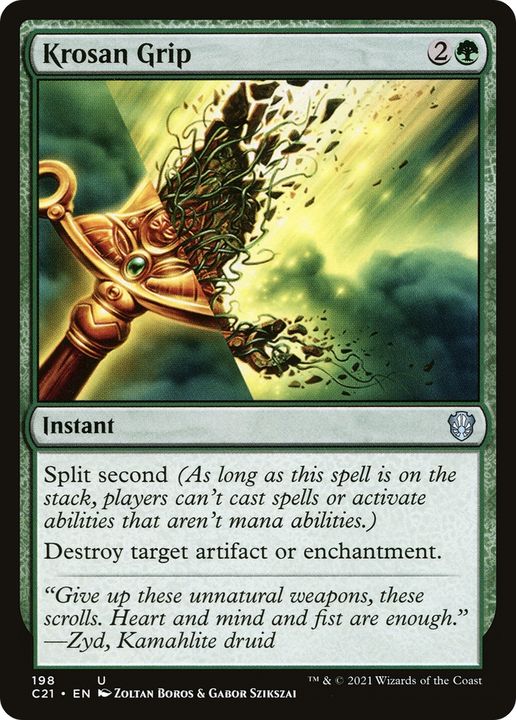 Krosan Grip in the group Magic the Gathering / Types / Colors / Green at Proxyprinters.com (77358)